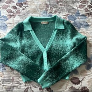 NWT Altar’d State Cropped long sleeve top